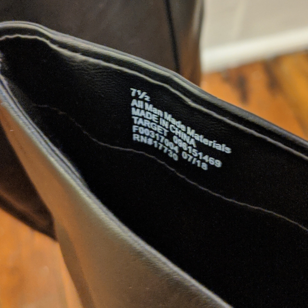 Joy Tall Block Heeled Boots (7.5) - Picture 7 of 8